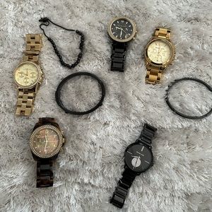 Michael Kors and Marc Jacobs lot watches and bracelets